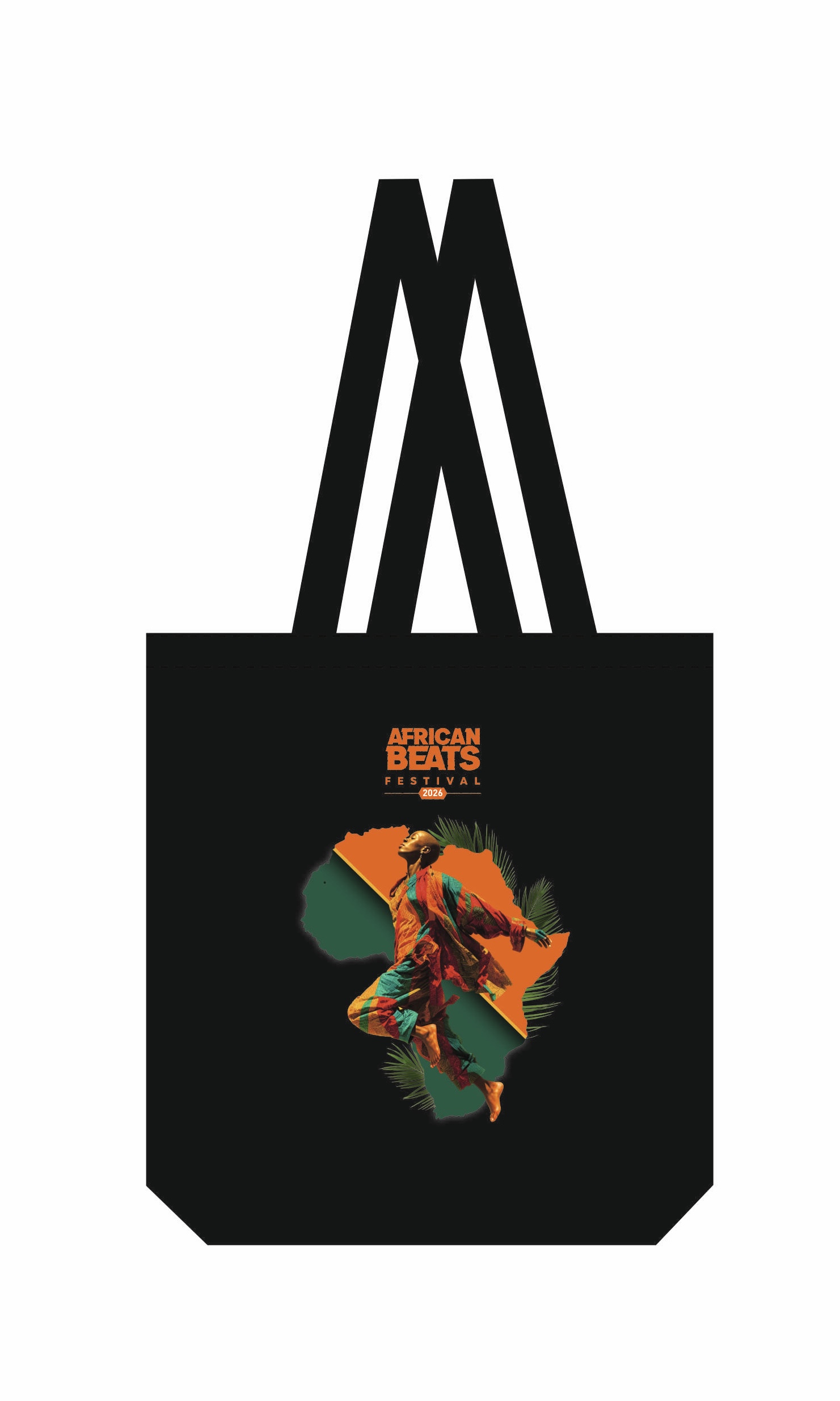 Czarna torba AFRICAN BEATS 2026